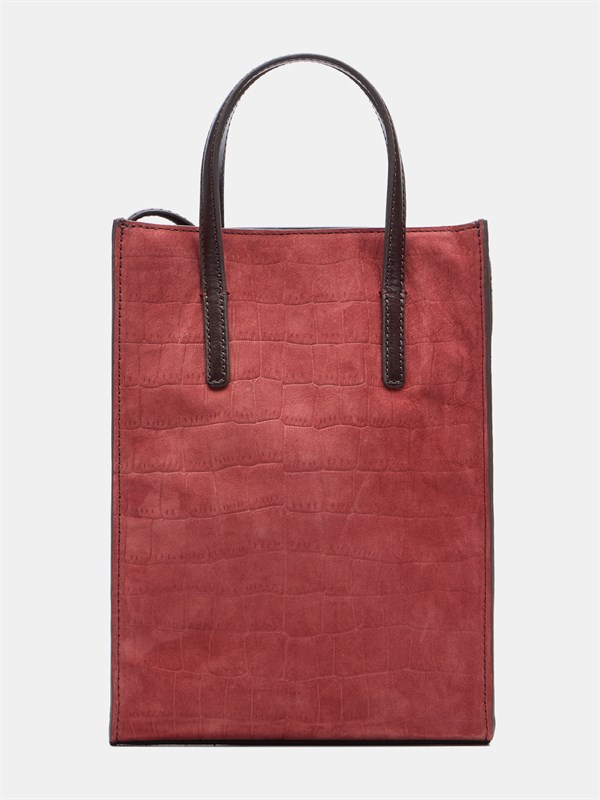 Сумка мини W57 Dusty Rose Croco W57 Dusty Rose Croco