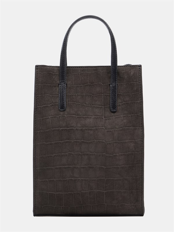 Сумка мини W57 Dark Chocolate Croco W57 Dark Chocolate Croco