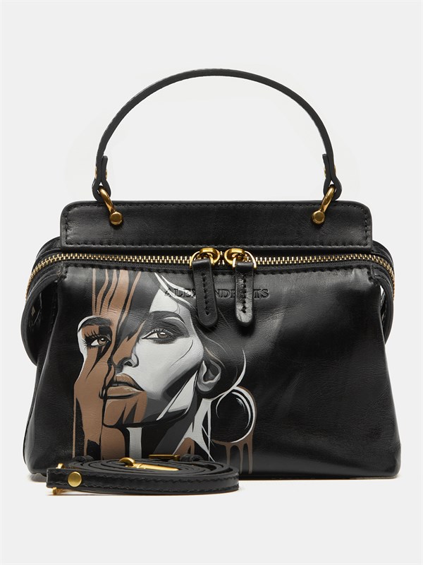 Сумка KB20R Black L Девушка в бежевом KB20R Black L Девушка в бежевом