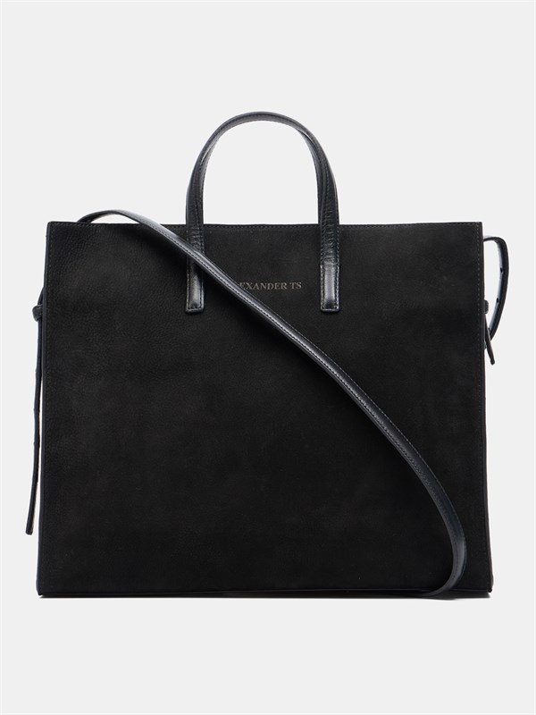 Сумка из нубука W58 Black W58 Black