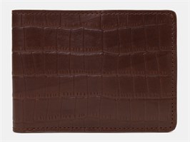 Портмоне PR10 Brown Croco 58122