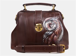 Сумка W13R Brown Сова Z 58044