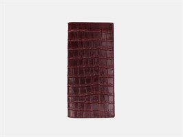 Кошелек KH3 Bordo Croco 00552