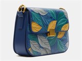 Сумка WK1R Blue Желтые листочки 12002