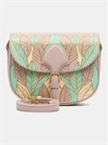 Сумка кросс-боди WK11R Rose Пудровые листья WK11R Rose Пудровые листья