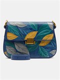 Сумка WK1R Blue Желтые листочки WK1R Blue Желтые листочки