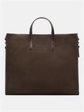 Сумка из нубука W58 Dark Brown W58 Dark Brown