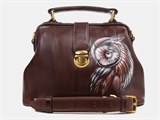 Сумка W13 Brown Сова Z 58044 - фото 2932