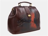 Сумка - саквояж женский W23R Brown L Виолончель 58041 - фото 2941 Сумка - саквояж женский W23R Brown L Виолончель 58041 - фото 2941