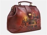 Сумка - саквояж женский W23R Cognac L Город 58039 - фото 2949 Сумка - саквояж женский W23R Cognac L Город 58039 - фото 2949