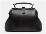 Сумка - саквояж женский W13R Black Енот 58555 Сумка - саквояж женский W13R Black Енот 58555