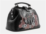 Сумка W13R Black Волчица в цветах 57842 Сумка W13R Black Волчица в цветах 57842