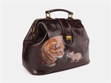 Сумка W23R Brown L Кот и мышь 57582