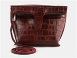 Клатч KB2-B Bordo Croco 55797 - фото 5826