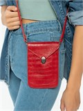 Клатч SWB10 Red Croco 55780