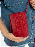 Клатч SWB10 Red Croco 55780