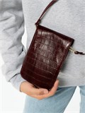 Клатч SWB10 Bordo Croco 55752