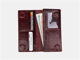 Кошелек KH3 Bordo Croco 00552 - фото 6848 Кошелек KH3 Bordo Croco 00552 - фото 6848