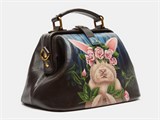 Сумка - саквояж женский W13R Brown Кролик в стране чудес 58449 - фото 849 Сумка - саквояж женский W13R Brown Кролик в стране чудес 58449 - фото 849