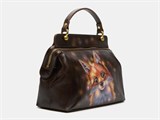 Сумка W42R Brown L Лис в гирляндах W42R Brown L Лис в гирляндах